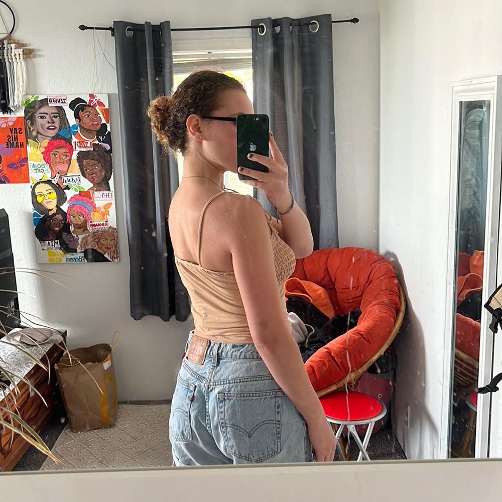 Levis Light Wash Jean shorts